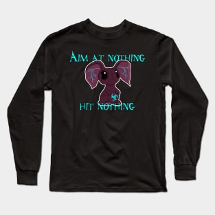 Aim at Nothing Bunny Long Sleeve T-Shirt